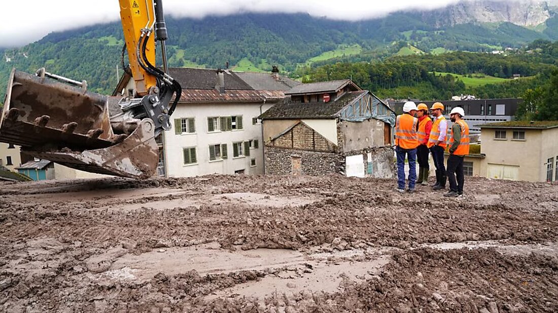 Regierungsrat genehmigt 4,8 Mio. Franken für Schutzbauten und Landerwerb nach Schäden durch Murgang in Schwanden.