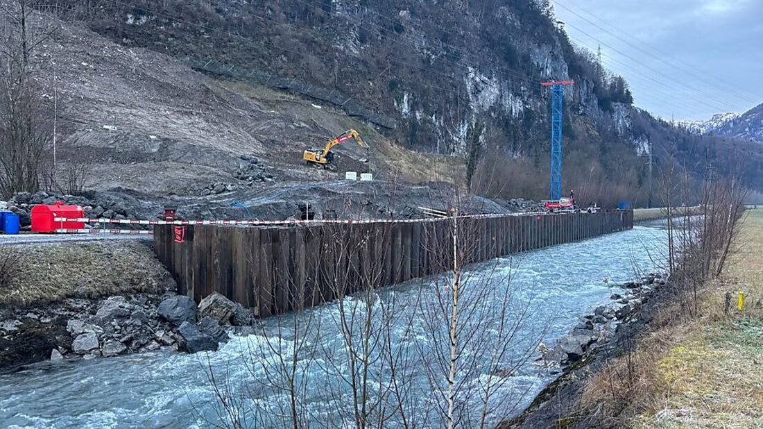 Regierungsrat erläutert am 4. Februar 2025 Kostenfolgen eines Hangrutsches in der Ardega-Deponie im Gäsi.