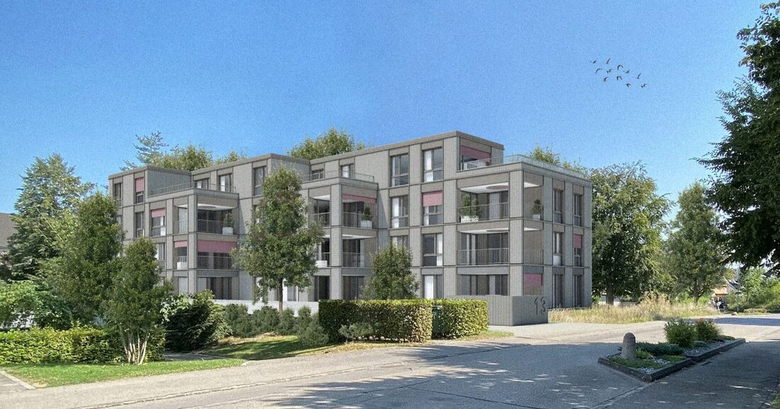 Der Kanton Zug fördert den Wohnungsbau in Steinhausen mit 21 preisgünstigen Mietwohnungen, Baustart 2025.