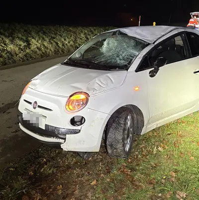 Autofahrerin überschlägt sich in Stettfurt: Leicht verletzt ins Spital!