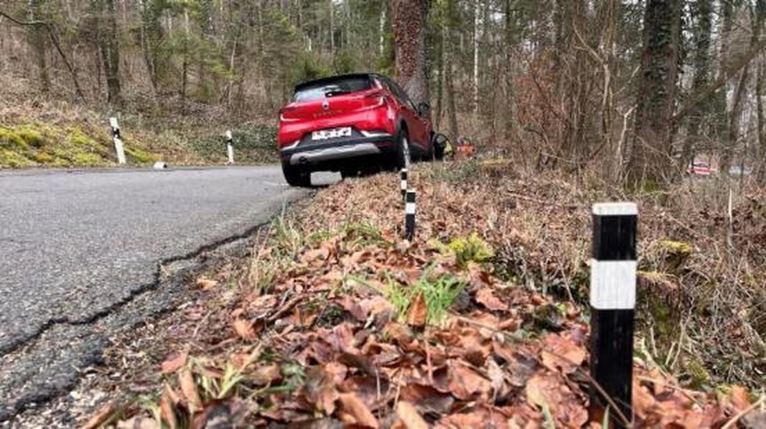 Eine 78-jährige Autofahrerin verletzte sich bei einem Selbstunfall auf der Regensbergstrasse in Sünikon. Die Kantonspolizei ermittelt.