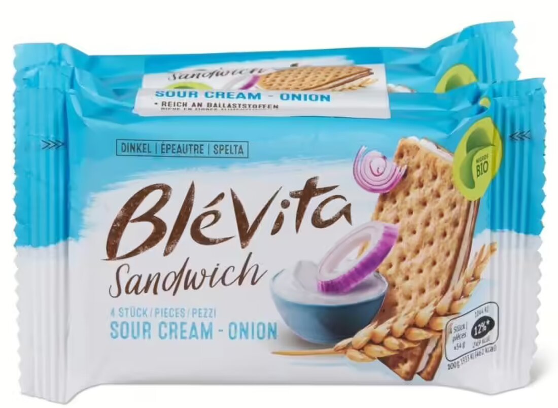 Öffentliche Warnung: Salmonellen in BléVita Bio Sandwich Sour Cream & Onion. Kaufen Sie es nicht und suchen Sie bei Symptomen sofort einen Arzt auf.
