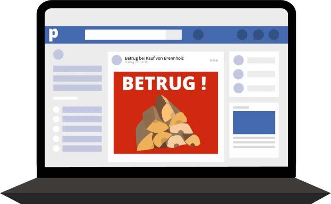 Die Kantonspolizei Wallis warnt vor Betrug beim Online-Kauf von Brennholz und gibt Sicherheitstipps für Verbraucher.