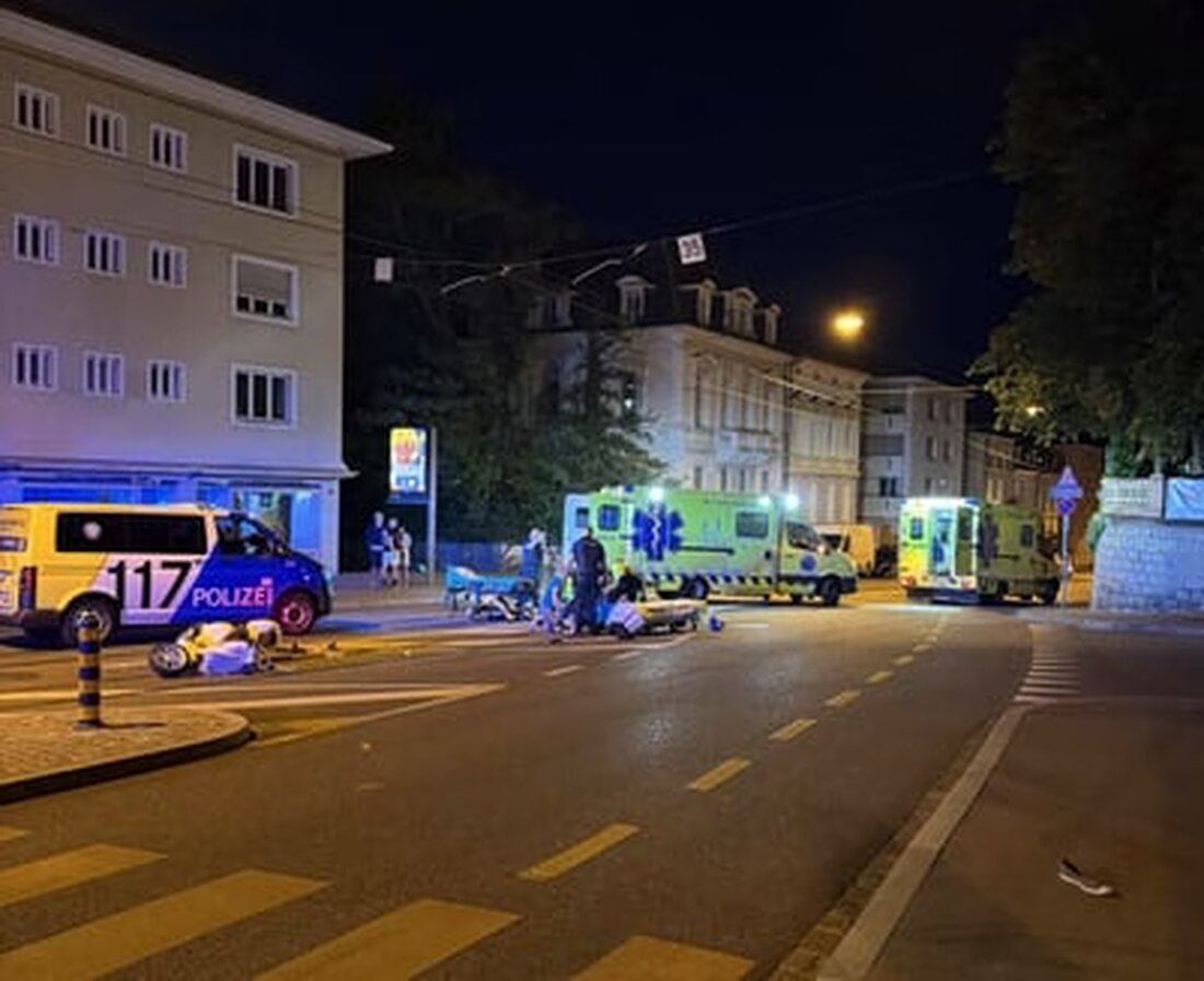 Alkoholisierte Autofahrerin rammt Rollerfahrer in Basel und flüchtet. Verletzte wurden ins Krankenhaus gebracht, Führerausweis wurde eingezogen.