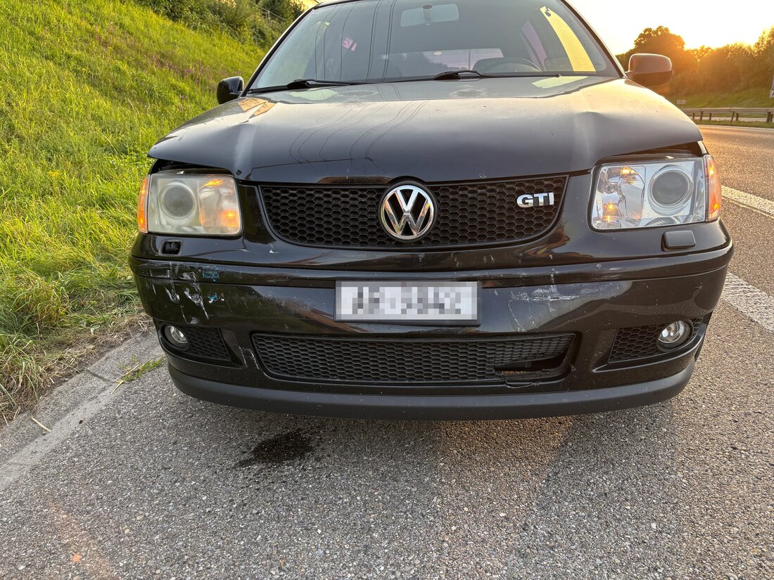 Ein alkoholisierten Autofahrer verursachte am Mittwochabend auf der A1 bei Sirnach eine Auffahrkollision. Niemand wurde verletzt.