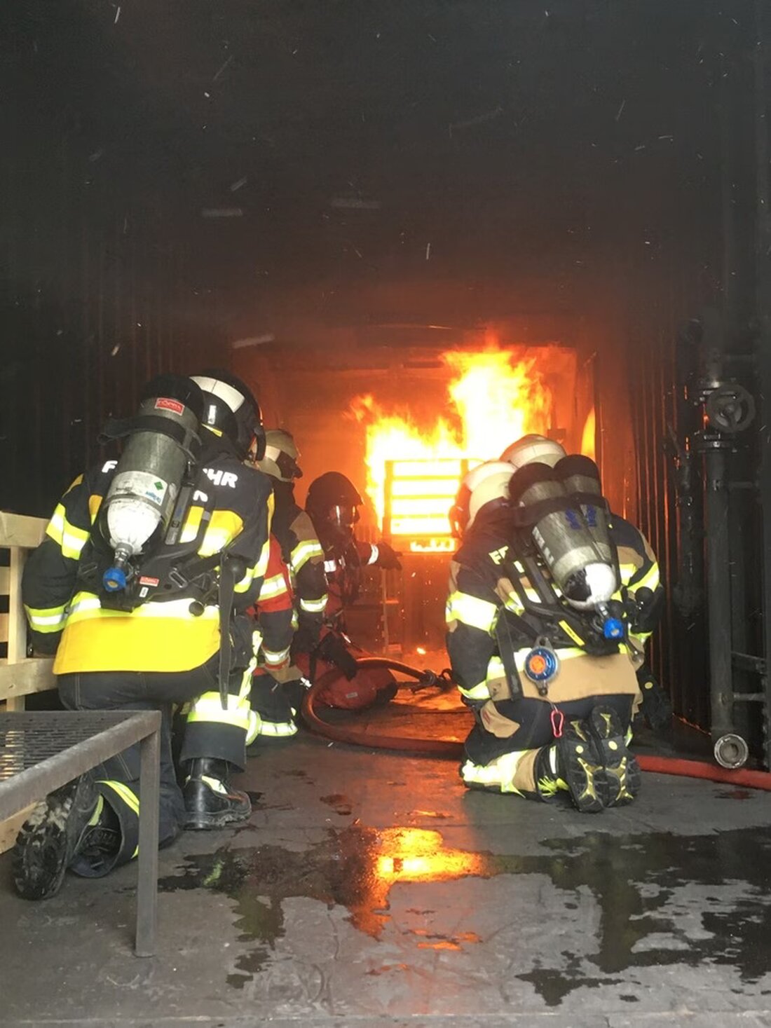 In Schaan findet vom 04. bis 06. September 2025 der Fachkurs "Atemschutz 2" für Feuerwehrangehörige statt.