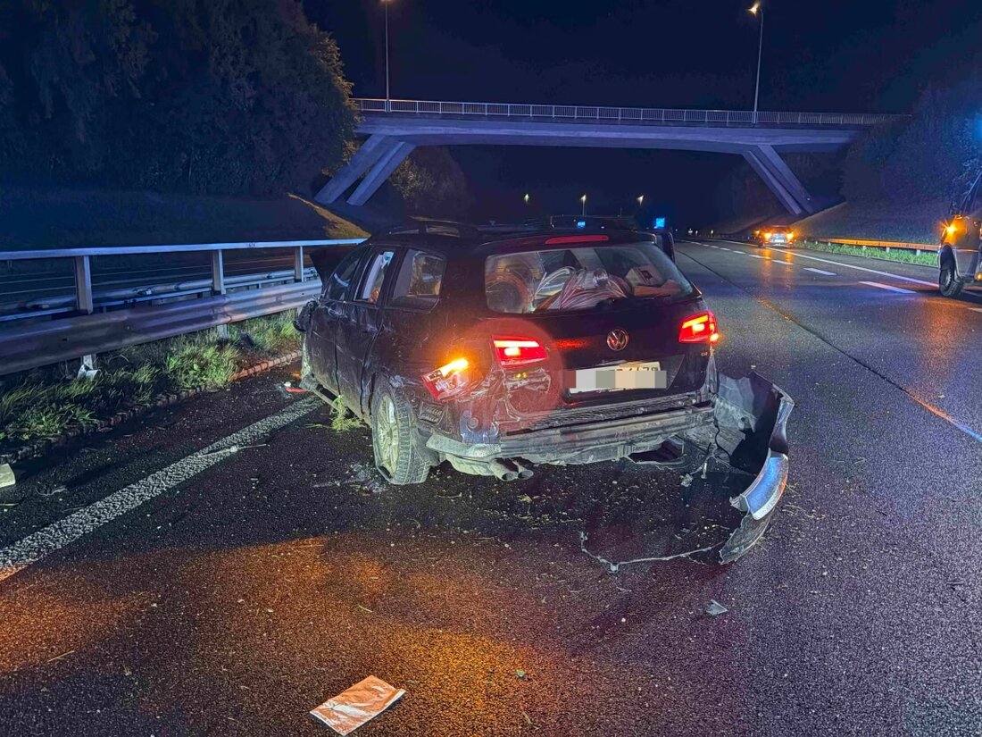 Selbstunfall auf der A1 in Wil: 32-jährige Fahrerin fahrunfähig, drei Verletzte und hoher Sachschaden. Ermittlungen laufen.