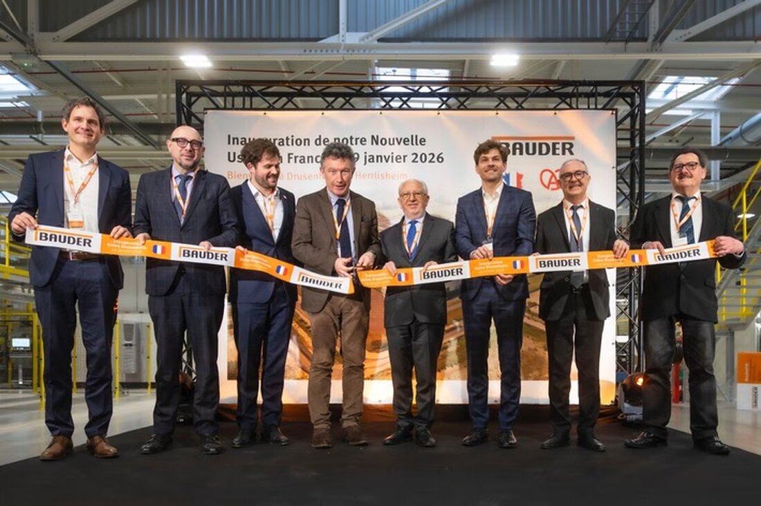 Bauder feierte die Eröffnung seines modernsten Werks in Drusenheim, Frankreich, mit einem klaren Fokus auf Nachhaltigkeit und Innovation.