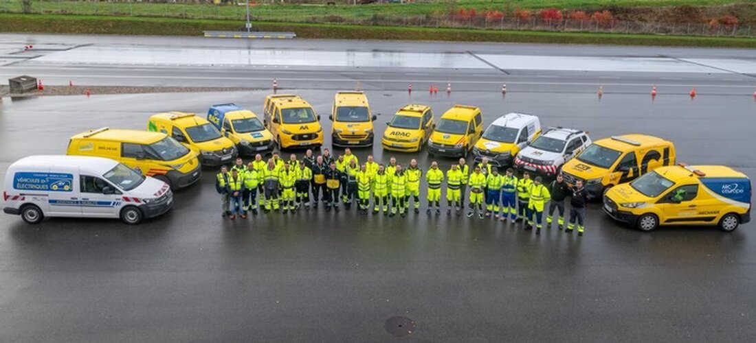 Die belgische Patrouille gewinnt den europäischen Titel in Cossonay beim "Road Patrol Training for Excellence" 2025.