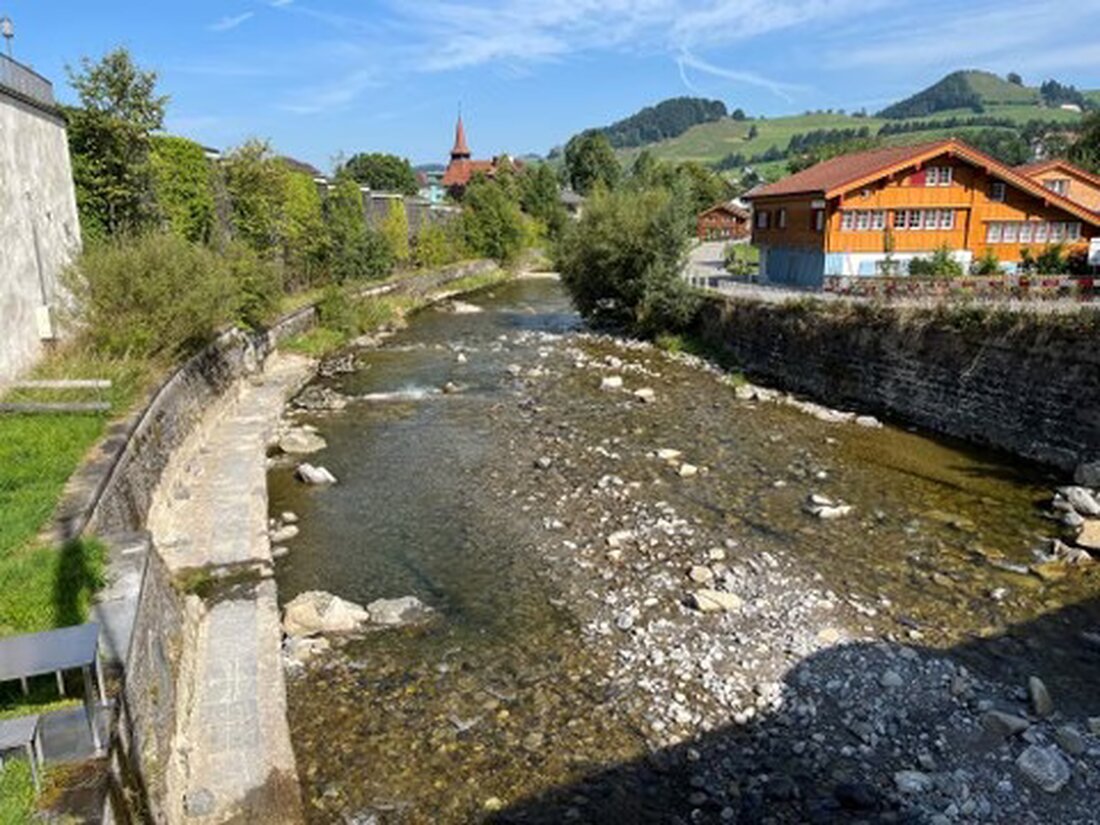 Das BAFU vermisst Fliessgewässer in Appenzell I.Rh. von September bis November 2025 für Hochwasserschutz und Revitalisierung.