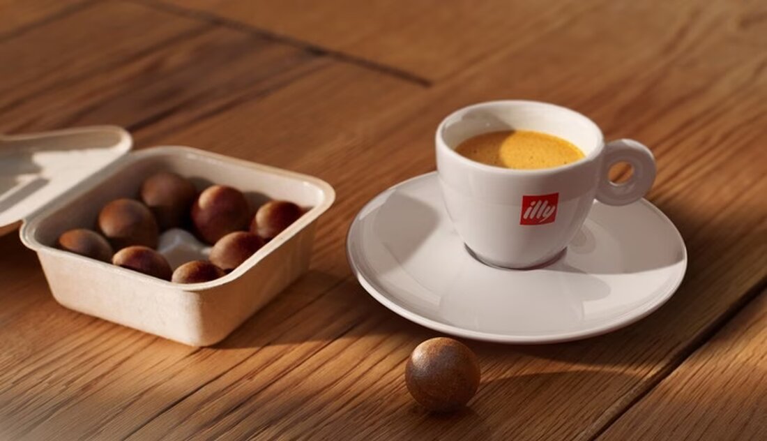 illycaffè bringt das innovative CoffeeB-System mit kompostierbaren Coffee Balls nach Italien, erhältlich online und in ausgewählten Geschäften.