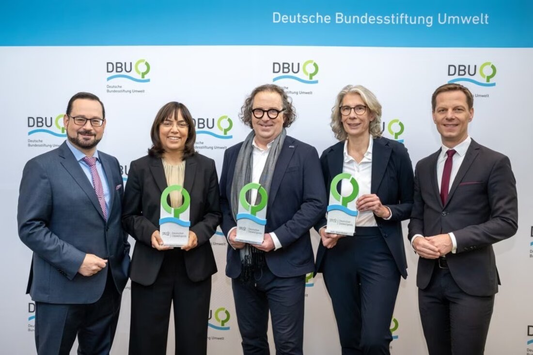 DBU verleiht in Chemnitz den Deutschen Umweltpreis 2025 an herausragende Akteure im Umwelt- und Klimaschutz, um ökonomische Lösungen zu fördern.