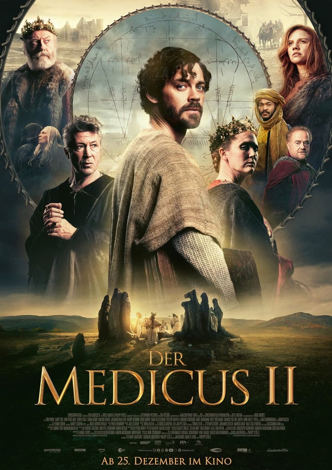Constantin Film präsentiert den ersten epischen Trailer und das Plakat zu "DER MEDICUS 2", der ab 25. Dezember 2025 in den Kinos läuft.