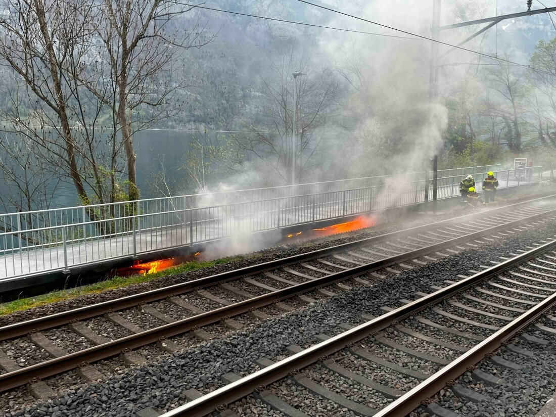 Am Sonntag, 13.04.2025, führte ein Kabelbrand in Unterterzen zu einer kurzfristigen Sperrung der Bahnstrecke und Verspätungen.