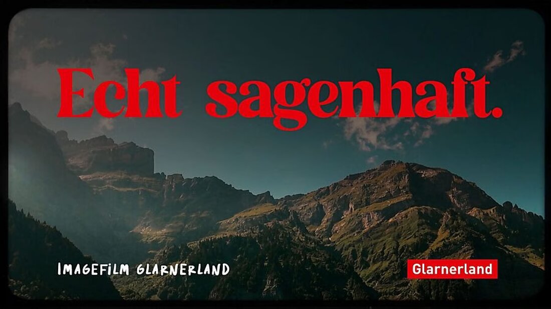 Die neue Imagekampagne «Echt sagenhaft» des Kantons Glarus zeigt Natur und Kultur durch eine Influencer-Reise.
