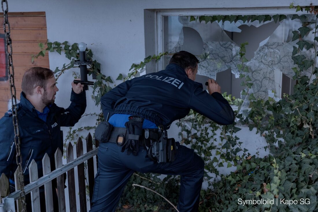 Unbekannte Täter brechen in Wittenbacher Einfamilienhaus ein, stehlen Schmuck und Bargeld im Wert von mehreren tausend Franken.