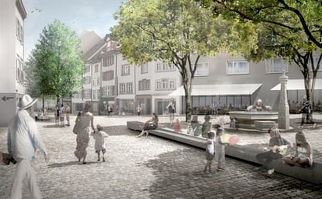 Die Erneuerung des Rümelinsplatzes in Basel verzögert sich wegen Einsprachen. Der geplante Baubeginn im August 2025 fällt aus.