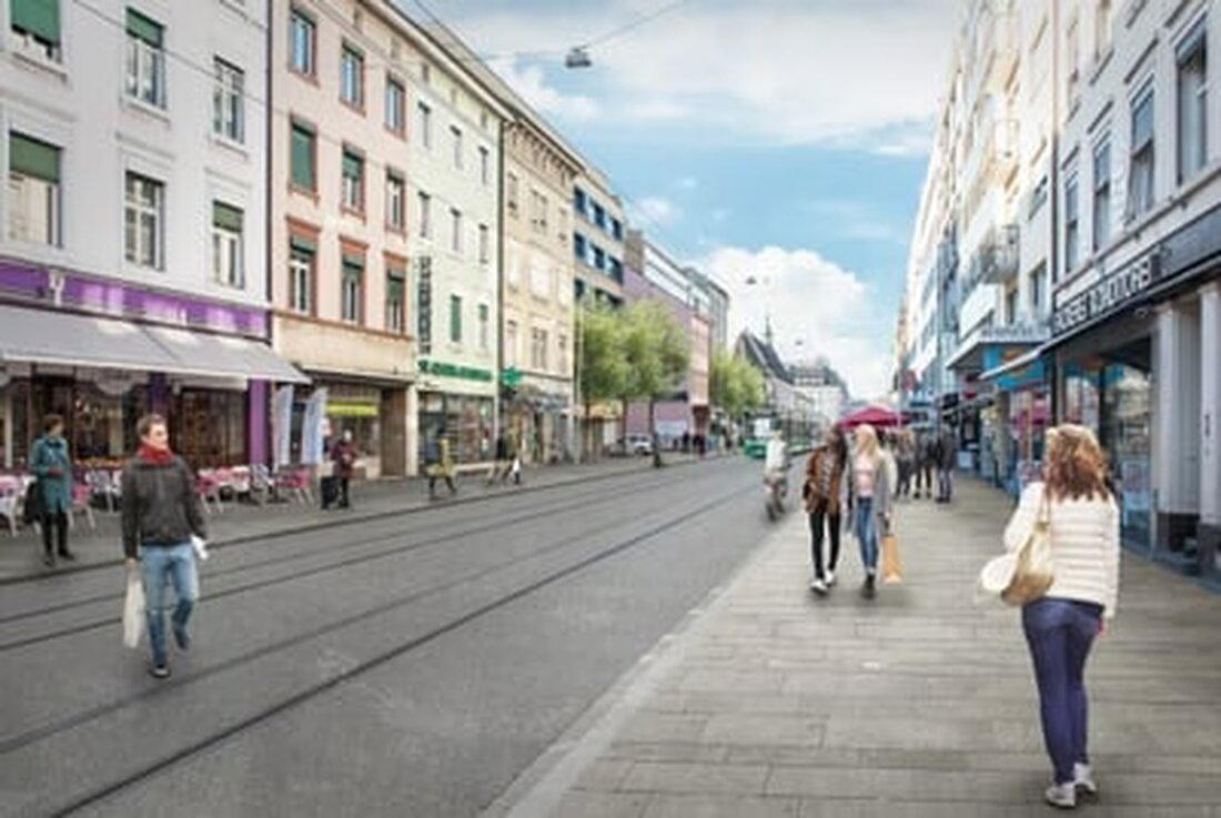 Am Wochenende, 26.-28. April, ist der Riehenring wegen Belagsarbeiten gesperrt. Umleitungen sind ausgeschildert, Tramverkehr bleibt ungestört.
