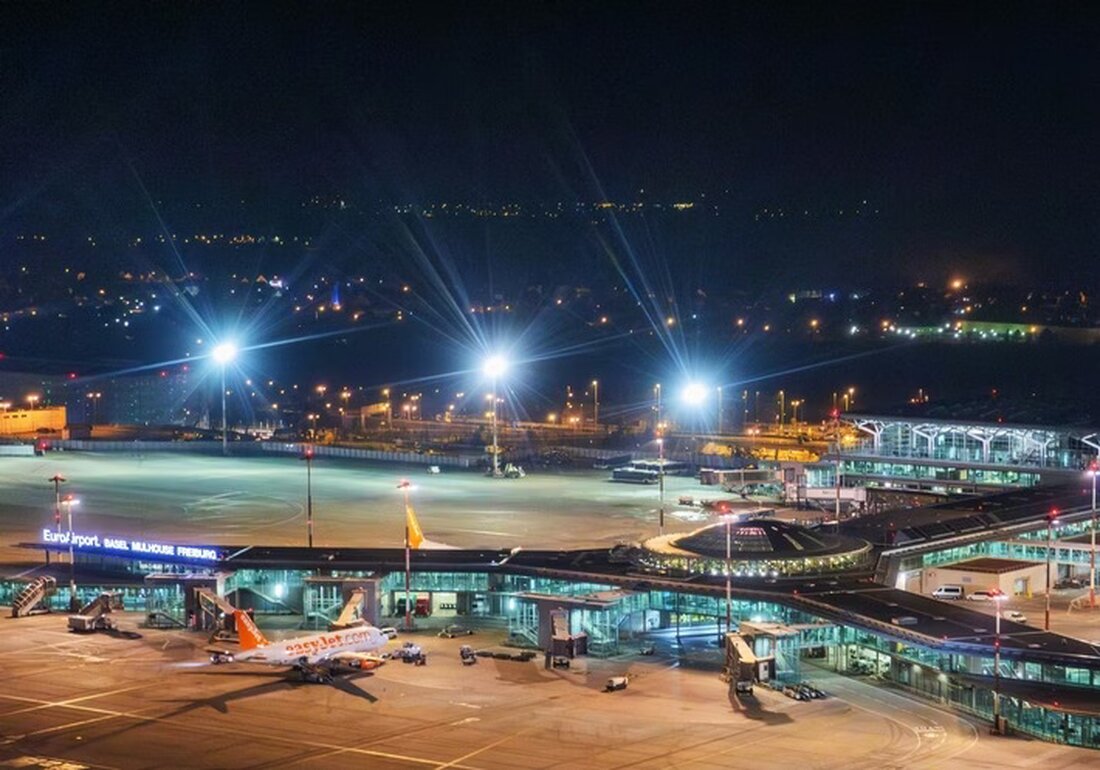 Am EuroAirport Basel-Mulhouse-Freiburg sinken die Nachtflüge nach 23 Uhr dank neuer Maßnahmen um über 30 % und zeigen Wirkung.