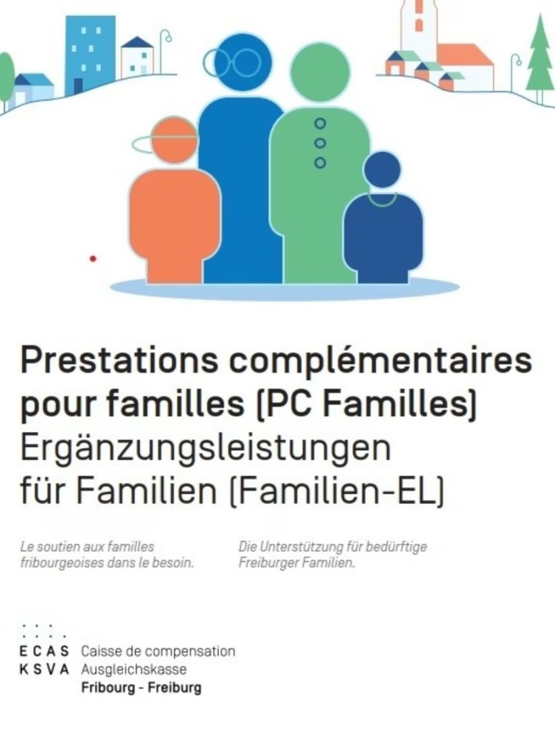 Ab 1. Januar 2026 erhalten bedürftige Familien im Kanton Freiburg finanzielle Unterstützung durch Ergänzungsleistungen.