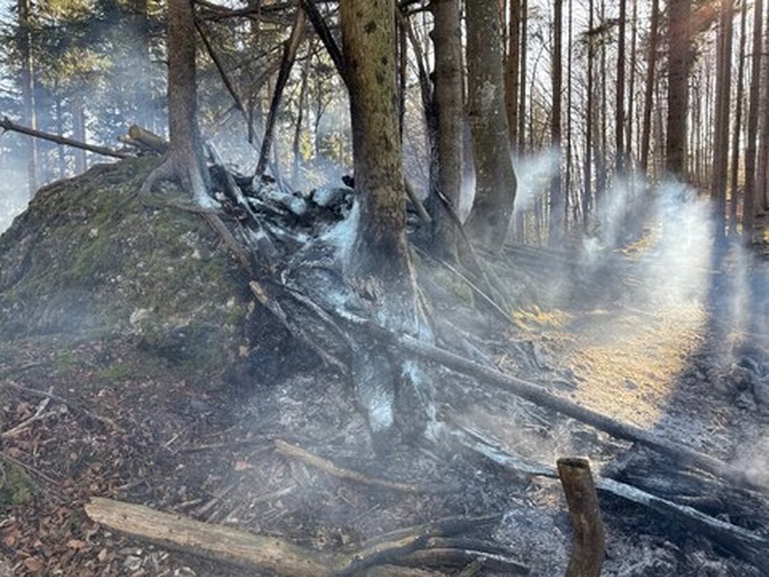 Diverse Feuerwehreinsätze in Appenzell: Fahrzeugbrand, Gefahr in der Abwasseranlage und mehrere Kleinbrände am Wochenende.