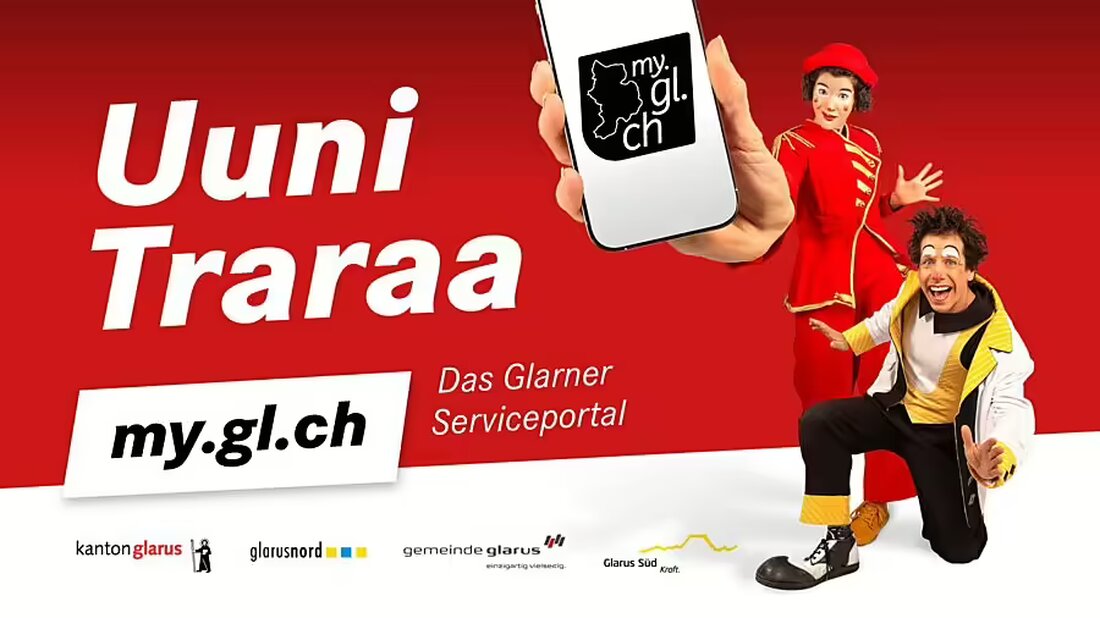 Das Glarner Serviceportal my.gl.ch bietet ab sofort rund 100 digitale Dienstleistungen für Bürger und Behörden. Jetzt registrieren!