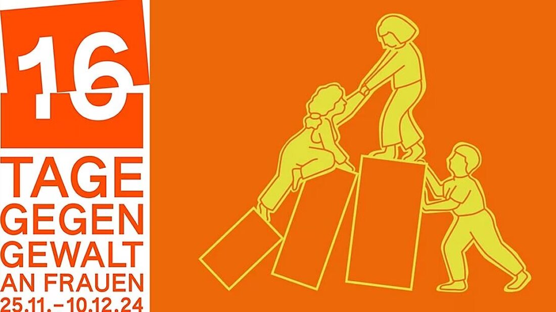 Glarus setzt ein Zeichen gegen Gewalt: Ab 25. November startet die Kampagne „16 Tage gegen Gewalt an Frauen“ mit vielfältigen Veranstaltungen.