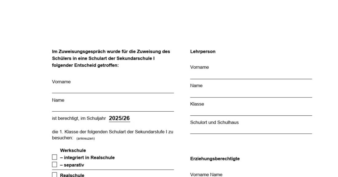 Die Sekundarschule im Kanton Zug verliert zunehmend leistungsstarke Schüler:innen an das Langzeitgymnasium. Eine kritische Analyse des Übertrittsverfahrens 2025.