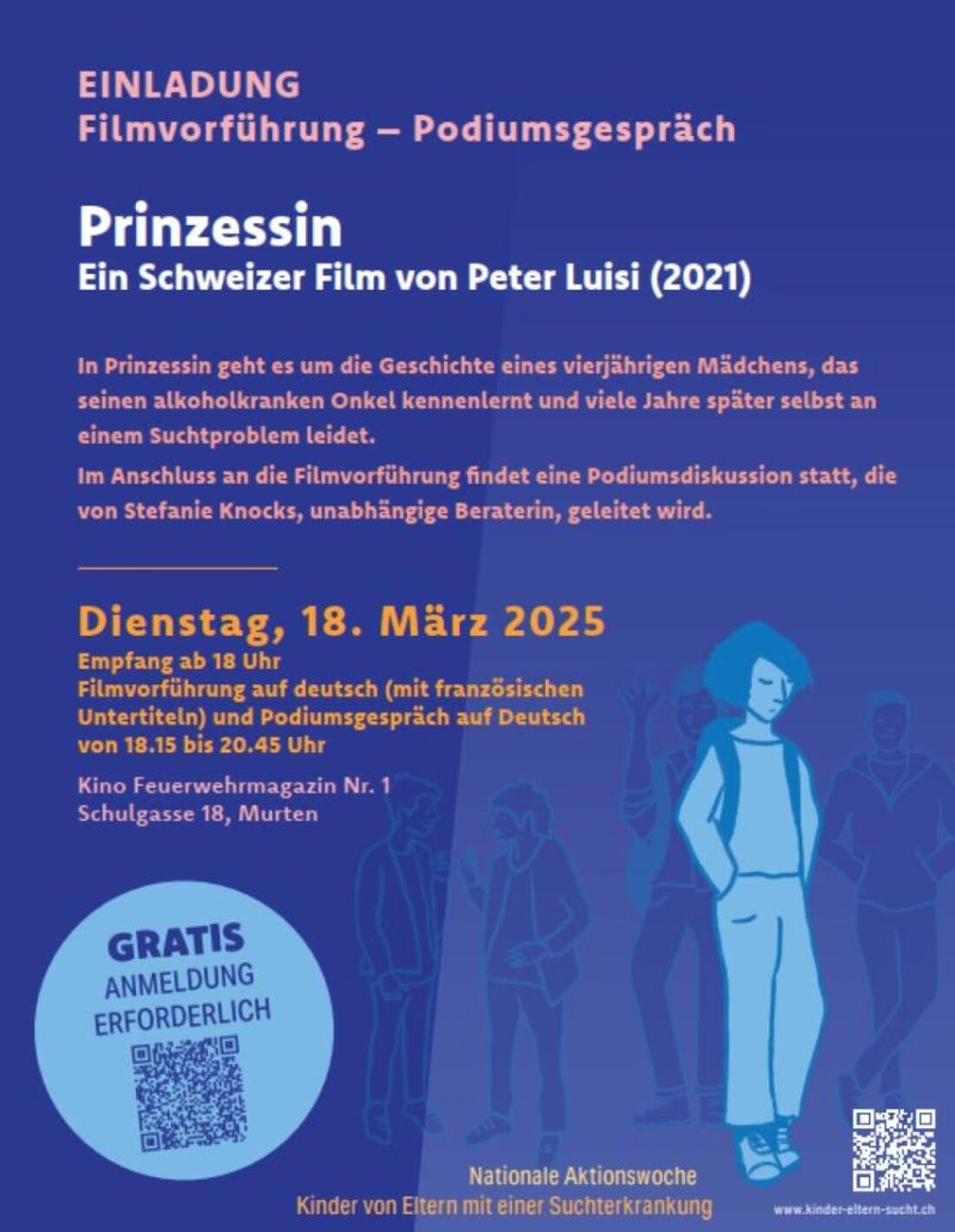 Freiburger Institutionen engagieren sich für Kinder suchtkranker Eltern: Aktionen, Filmvorführungen und Unterstützungsmöglichkeiten vom 17.-23. März 2025.