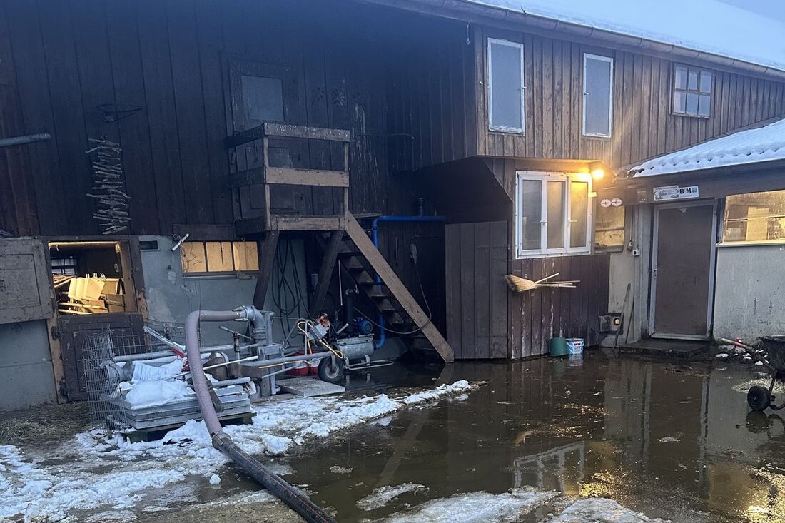 In Herisau gelangte am 18. Februar 2025 Jauche in einen Schacht. Feuerwehr verhinderte Gewässerverschmutzung; Umwelt unbedenklich.