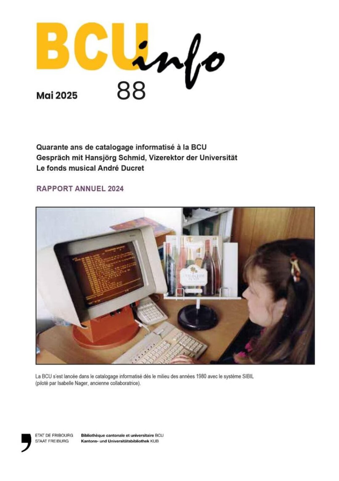 In BCU Info Nr. 88 blickt die KUB auf 40 Jahre Katalogisierung zurück und kündigt digitale Formate ab 2026 an. Erfahren Sie mehr!