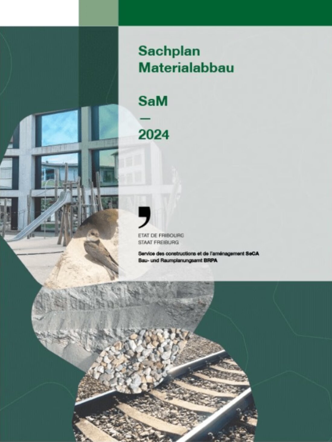Staatsrat präsentiert Anpassungen im Sachplan Materialabbau. Gemeinden können bis Ende August Stellung nehmen. Umweltschutzziele betont.