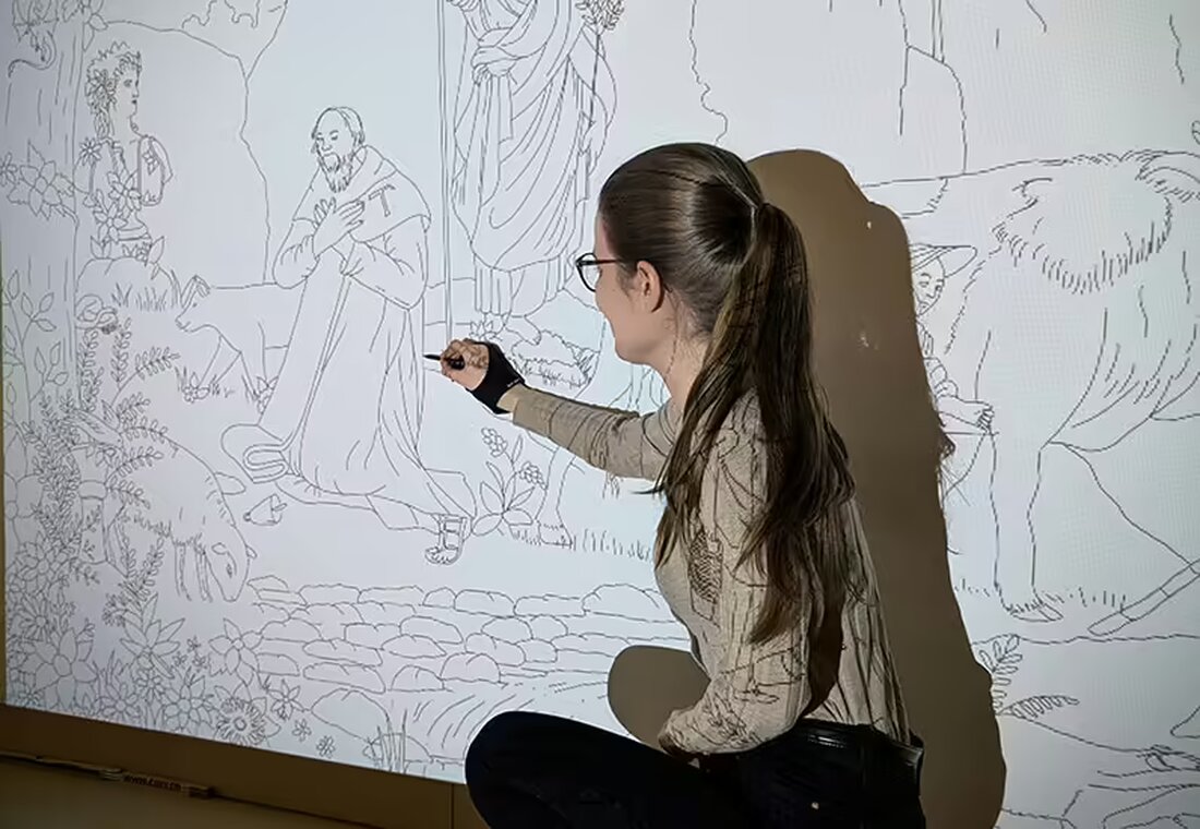 Entdecken Sie die Kunst von Caroline Aellen im Museum, inspiriert von der Natur des Galterntals – Termine im November und Dezember.