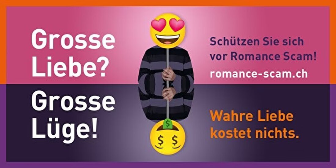 Die Zentralschweizer Polizei warnt vor Romance Scams: Kriminelle täuschen Liebe vor, um finanzielle Mittel zu ergaunern. Eine Aufklärungskampagne läuft bis Mai 2025.
