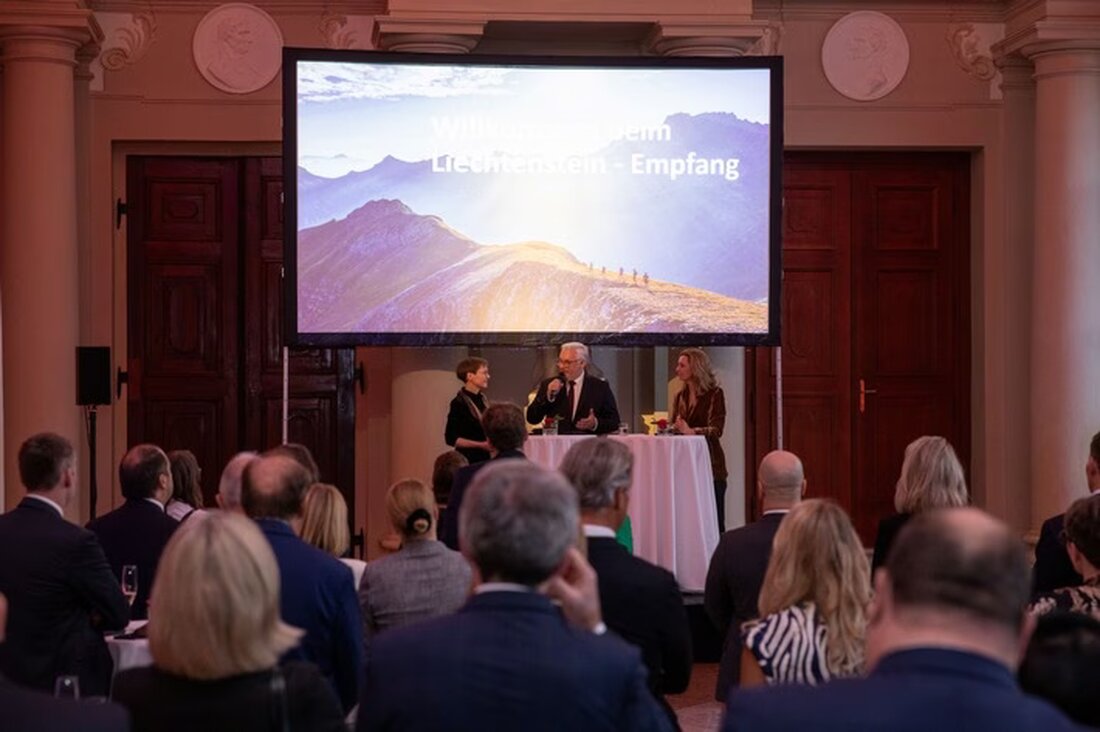 Regierungschefin Brigitte Haas und Stellvertreterin Sabine Monauni besuchten Wien für Fachgespräche und den traditionellen Liechtenstein-Empfang.