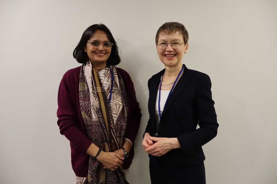 Regierungschefin Brigitte Haas teilte vom 15. bis 17. Oktober in Washington beim IWF-Treffen Erfahrungen zum Ausbau Liechtensteins Wirtschaftsnetzwerk.