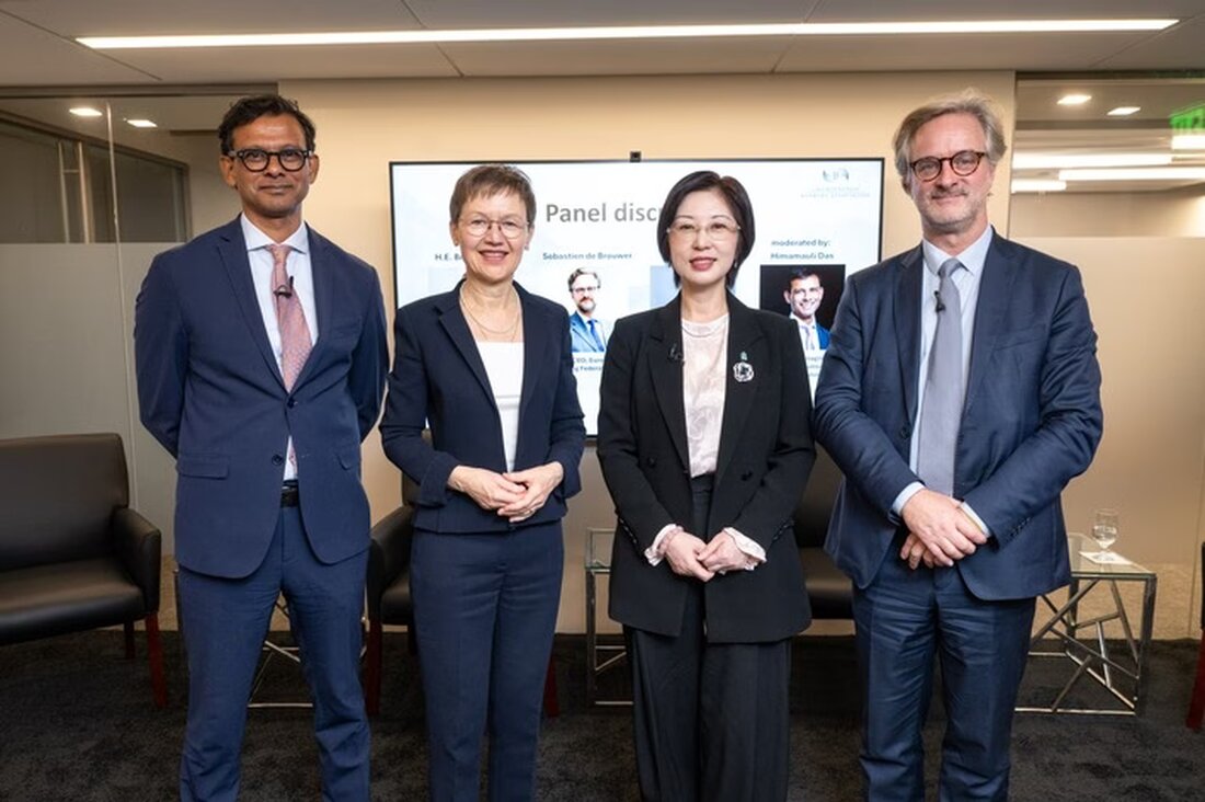 Regierungschefin Brigitte Haas stärkt in Washington wirtschaftliche Partnerschaften beim IWF-Jahrestreffen in Zeiten globaler Unsicherheiten.