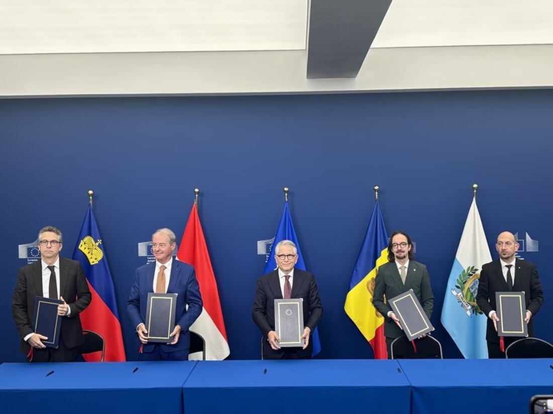 Liechtenstein unterzeichnet das Änderungsprotokoll zur AIA-Revision mit der EU, gültig ab 1. Januar 2026, zur Verbesserung der Steuertransparenz.