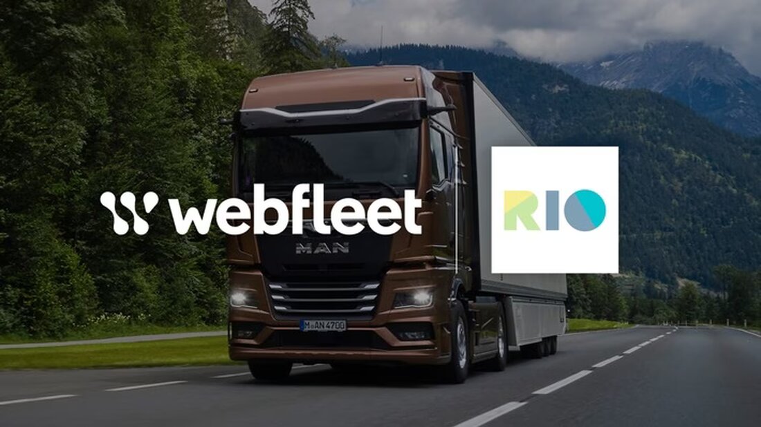 MAN-Schwerlastfahrzeuge sind ab September 2025 nahtlos mit der Webfleet-Plattform via RIO vernetzt, um Echtzeitdaten und Effizienz zu bieten.