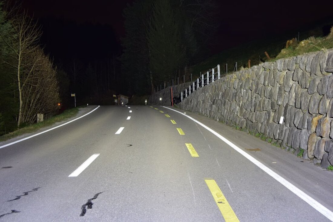 Ein 21-jähriger Motorradfahrer erlitt am 5. April 2025 in Wald bei einem Selbstunfall Verletzungen und wurde ins Spital gebracht.