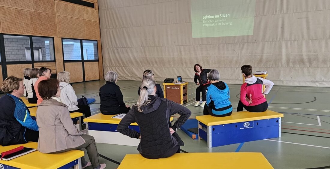 Am 15. März 2025 fand in St.Gallen ein esa-Fortbildungskurs für Erwachsenensport-Leitende statt, geleitet von Ursula Meier Köhler.