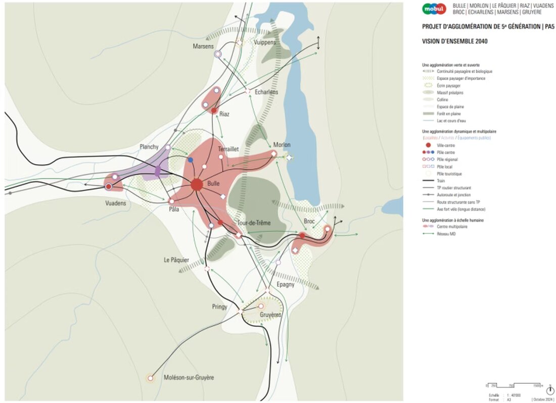 Der Staatsrat genehmigt das Agglomerationsprogramm der 5. Generation in Mobul, fokussiert auf nachhaltige Mobilität und regionale Entwicklung.