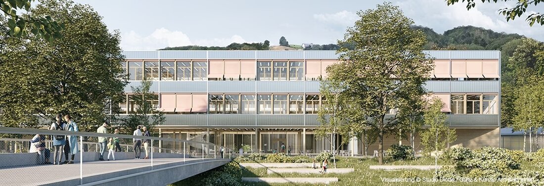 Am 27.02.2025 legt Wattwil den Grundstein für den Neubau der Kantonsschule, die bis 2026 modernen Unterricht ermöglichen wird.