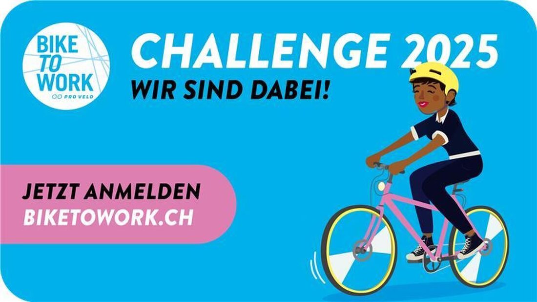 Melden Sie Ihr Team zur Aktion "Bike to Work" an! Treten Sie im Mai/Juni 2025 in die Pedale und fördern Sie Nachhaltigkeit sowie Fitness.