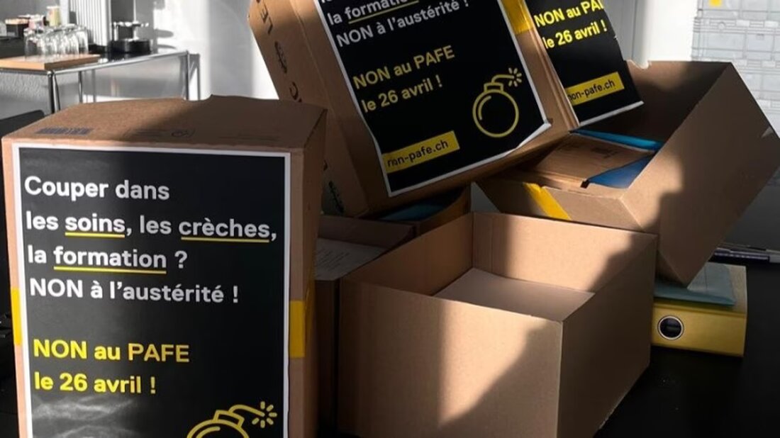 Die SPF und Verbände reichen ein Referendumsbegehren gegen das Gesetz zur Sanierung der Kantonsfinanzen ein, Abstimmung am 26. April 2026.
