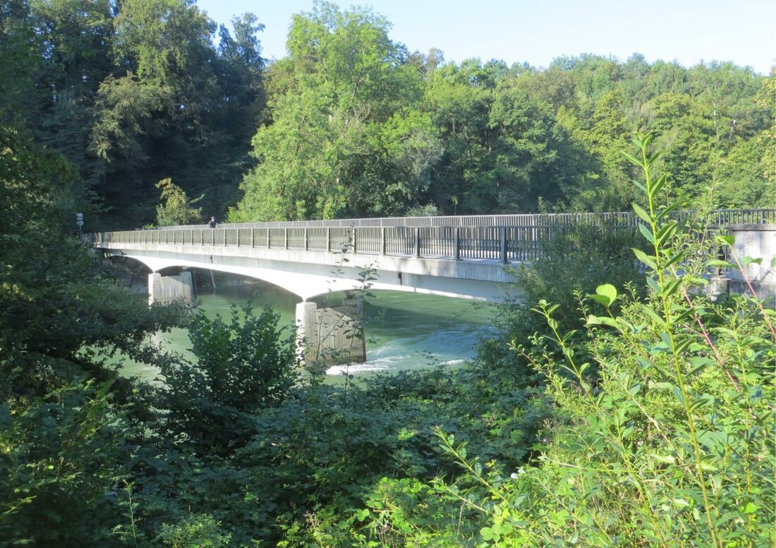 Die Reussbrücke zwischen Mülligen und Birmenstorf wird ab 24. Juni 2025 saniert. Die Arbeiten dauern bis Anfang 2026.