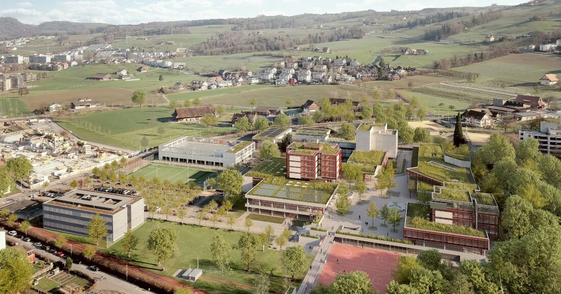 Das Team von ffbk Architekten AG gewinnt den Projektwettbewerb zur Gesamtinstandsetzung der Kantonsschule Zug, geplant zwischen 2028 und 2033.