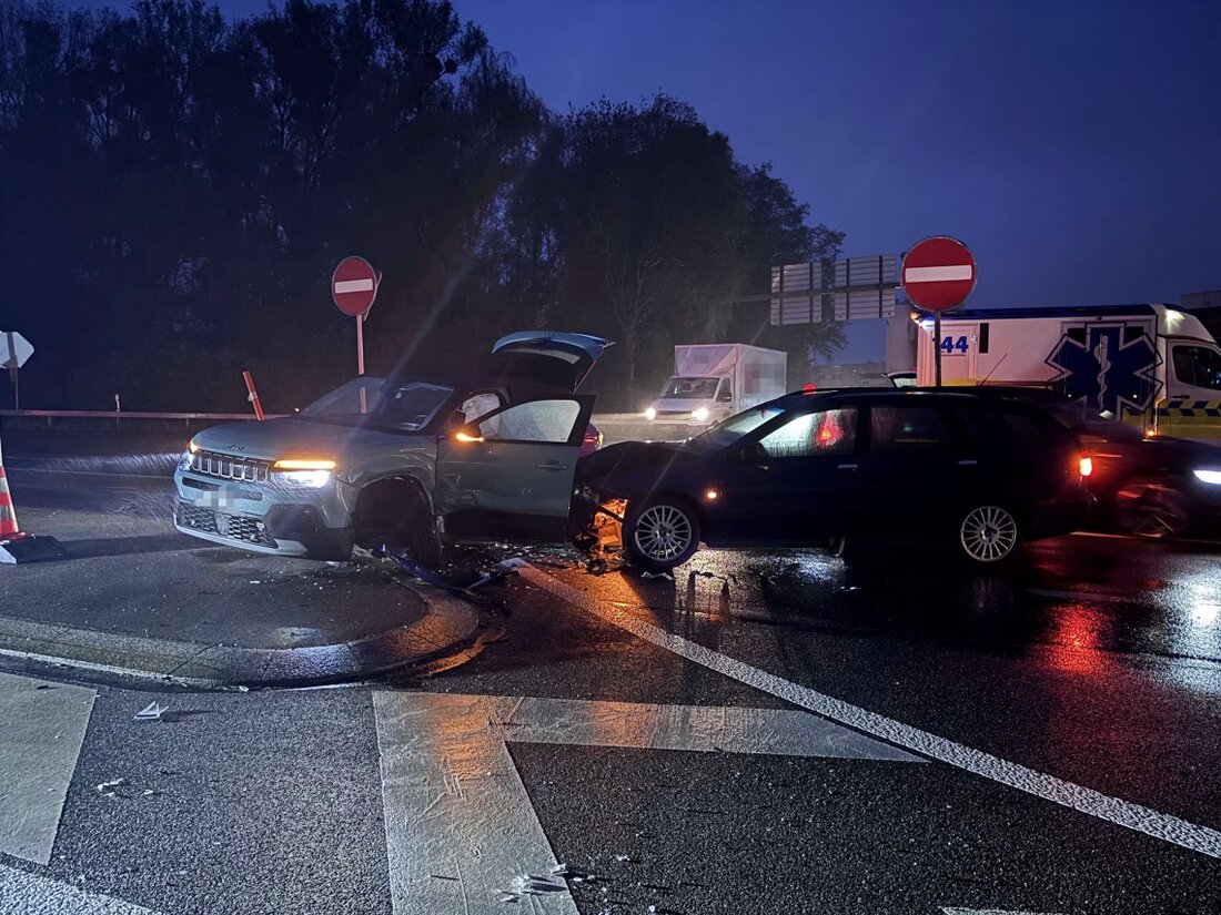 Am Donnerstagmorgen kam es auf der A1 bei St. Margrethen zu einem Unfall zwischen zwei Autos, bei dem ein Mann verletzt wurde.
