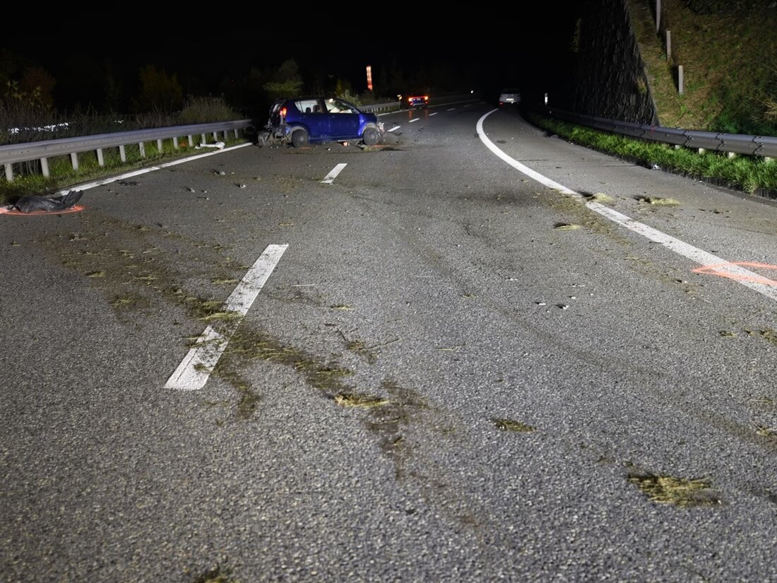 Bei einem Unfall auf der A13 in Domat/Ems kollidierten drei Autos. Der Verkehr war für mehrere Stunden beeinträchtigt. Alle Beteiligten wurden ins Spital gebracht.