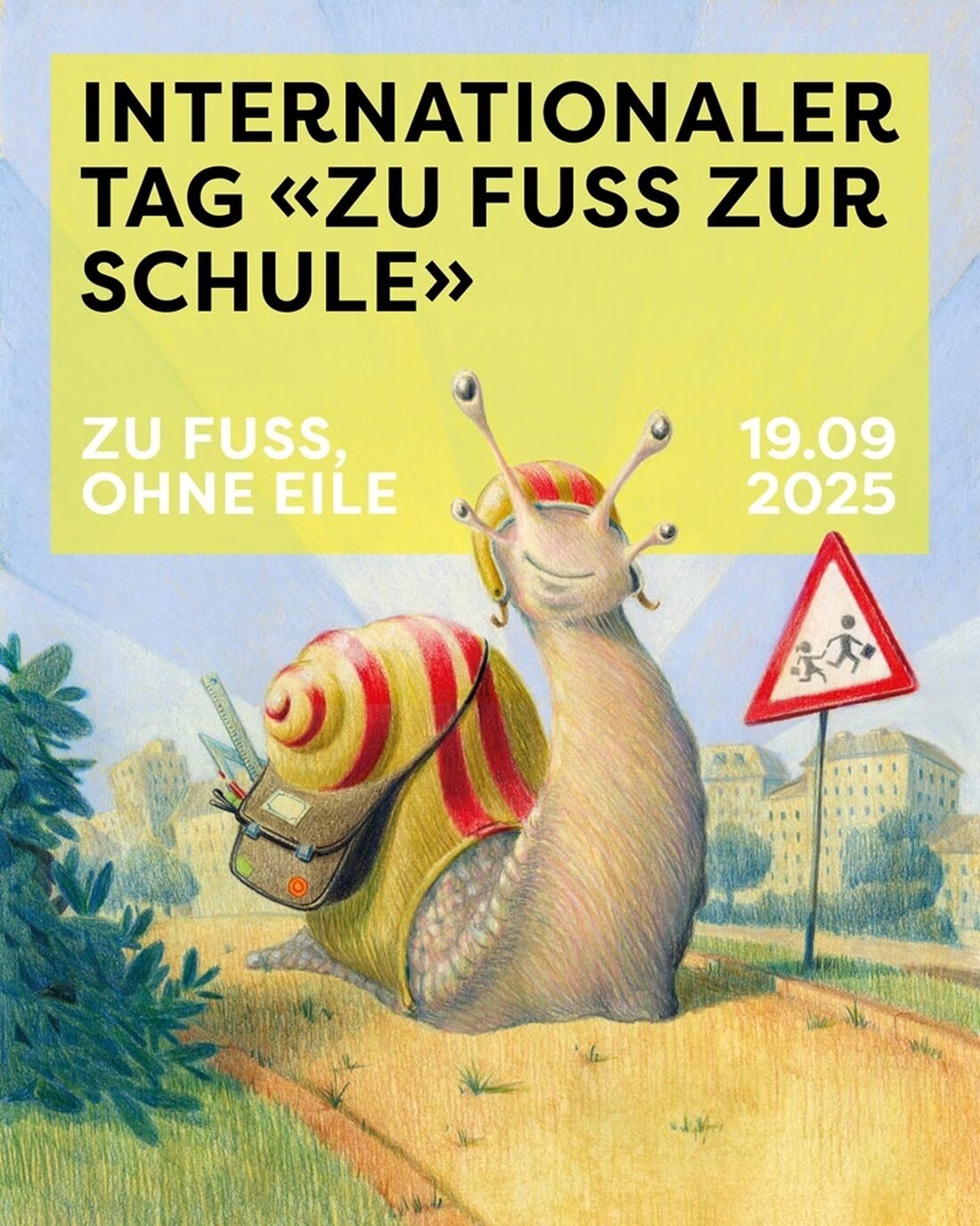 Am Internationalen Tag «Zu Fuss zur Schule» am 17. und 19. September 2025 feiern Freiburger Gemeinden gesunde Schulwege für Kinder.